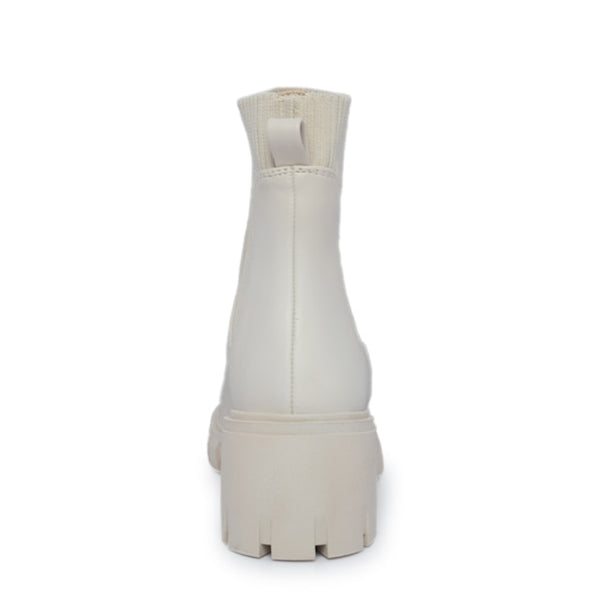 Steve Madden Hayle Patform Chelsea boot in Bone