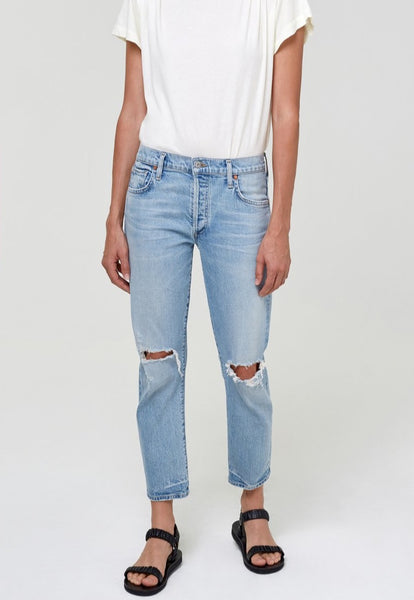 Citizens of Humanity Emerson Slim Fit Boyfriend in Sugarcoat
