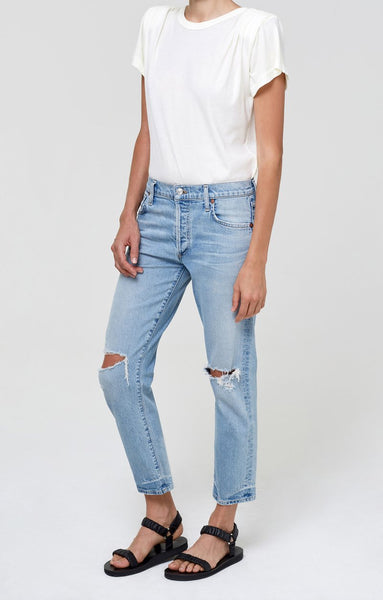 Citizens of Humanity Emerson Slim Fit Boyfriend in Sugarcoat