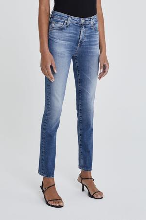 AG Mari High Waist Straight Jean in 15 Year Shoreline
