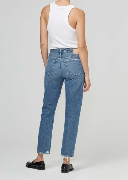 Citizens of Humanity Emerson Slim Boyfriend 29" in Dimple