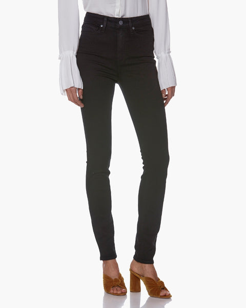 Paige Margot Ultra Hi Skinny in Black Shadow
