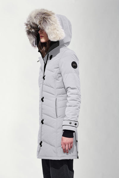 Canada Goose Women's Lorette Parka Black Label Heritage - Silverbirch