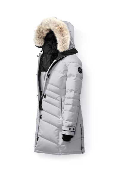 Canada Goose Women's Lorette Parka Black Label Heritage - Silverbirch