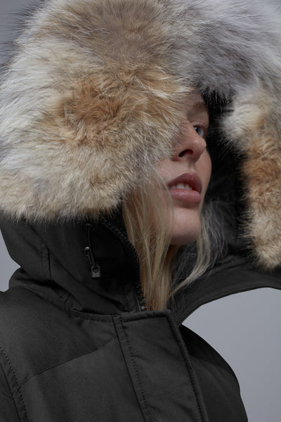 Canada Goose Women's Lorette Parka Black Label Heritage - Black