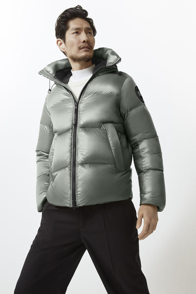 Canada Goose Men's Crofton Puffer Black Label- Sagebrush