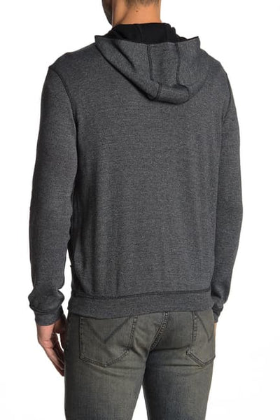 John Varvatos L/S Zip Double Knit Hoodie