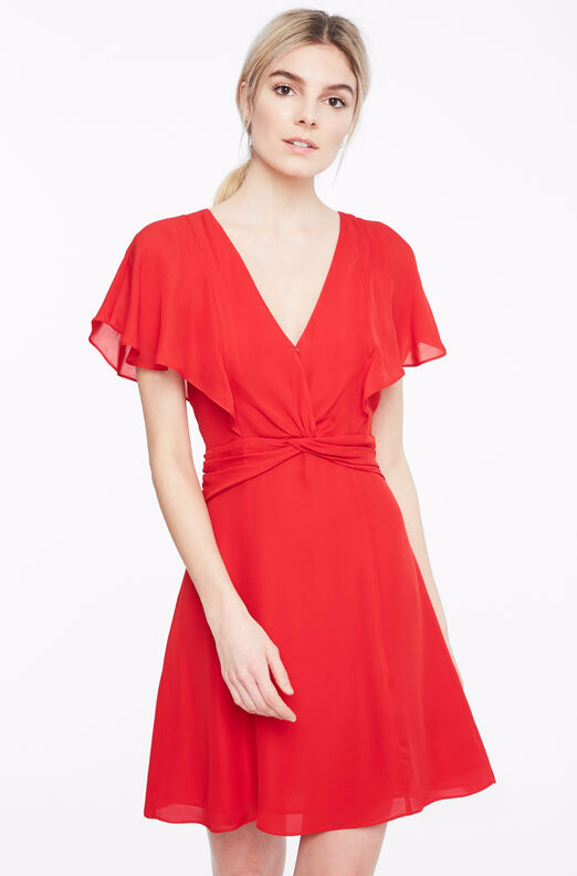 Parker Katie Dress in Monaco Red – manhattan casuals