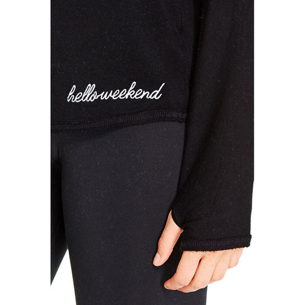 goodhYouman  Ann Hello Weekend - black sand
