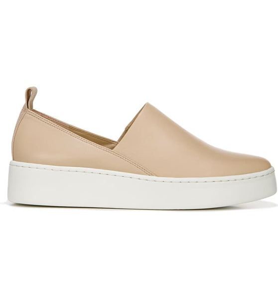 Vince Saxon Leather Slip-on Sneaker