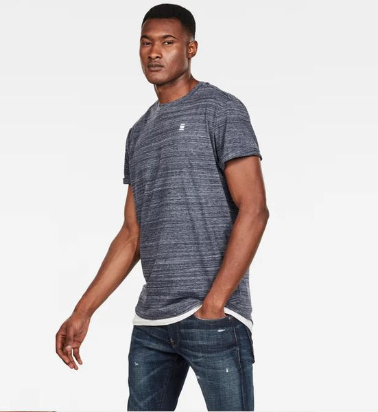 G-STAR Lash Round Neck T-Shirt sartho blue
