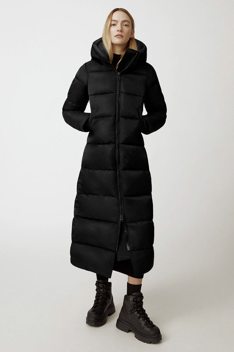 Canada Goose Women's Mystique Parka Performance Satin- Black Canada Goose Women's Mystique Parka Performance Satin- Black