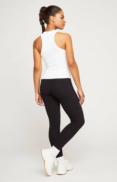Gentle Fawn Celinne High Neck Tank Top in White