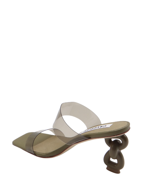 Caverley Luci Heel in Olive