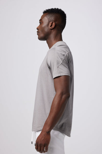 Good Man Brand SS Hi Vee Tee Premium Soft Jersey - Frost Grey