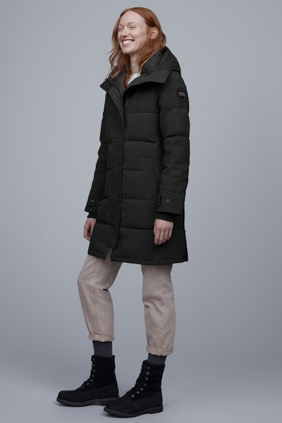 Canada Goose Women's Shelburne Parka Black Label Heritage - Black
