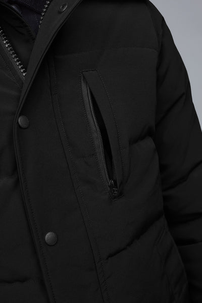Canada Goose Men's Carson Parka Heritage Black Label - Black