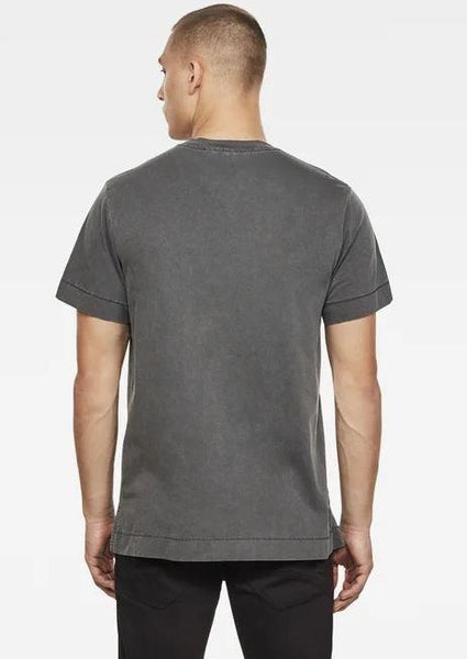 G-STAR Reflective Logo Loose OD RT S/S T-Shirt - Dark Black