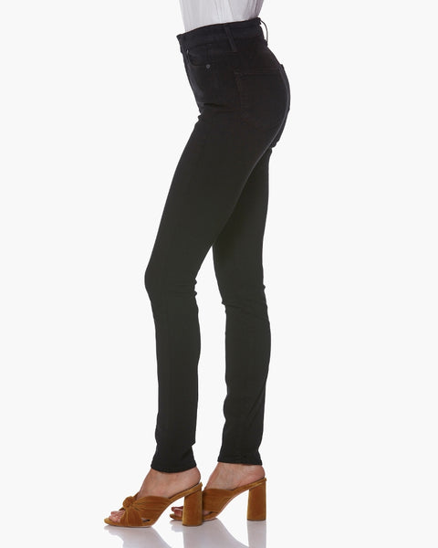 Paige Margot Ultra Hi Skinny in Black Shadow
