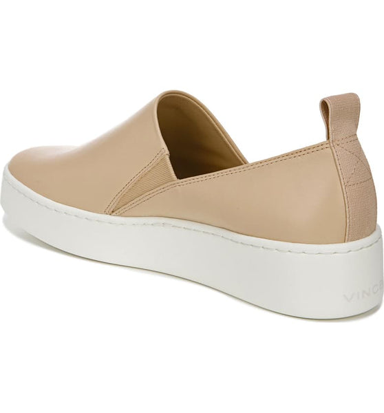 Vince Saxon Leather Slip-on Sneaker