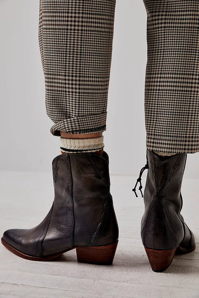 Free People New Frontier Western Boot in Carbon