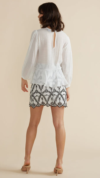 MINKPINK Angelo Blouse in White