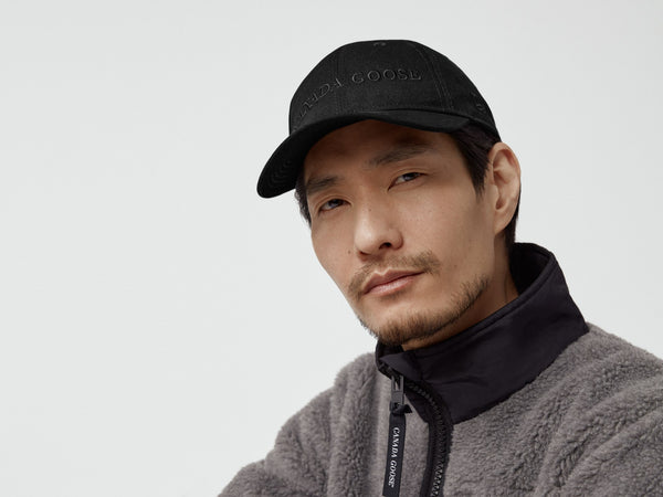 Canada Goose Wordmark Adjustable Cap -  Black