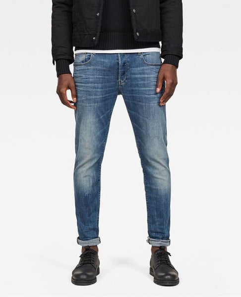 G-STAR Men's 3301 Slim vintage medium aged
