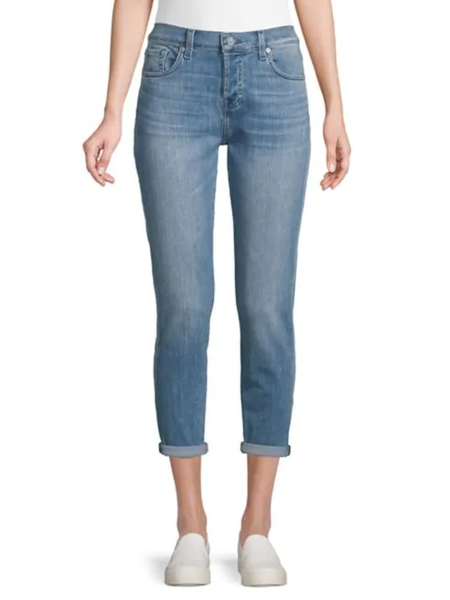 7 For All Mankind Josefina in Bright Light Broken Twill BLBT