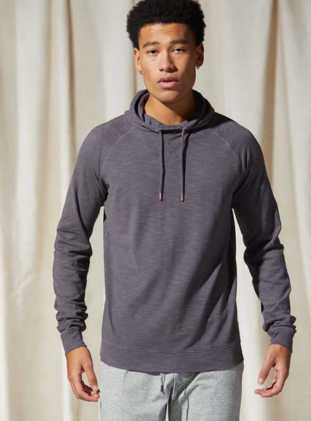 Good Man Brand LS Hoodie Soft Slub - Magnet