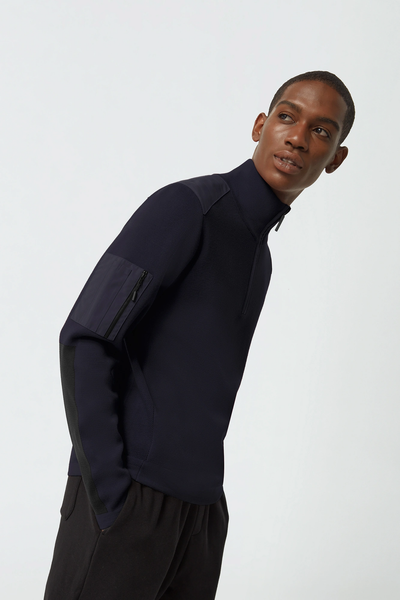 Canada Goose Men's Stormont 1/4 Zip Sweater - Navy