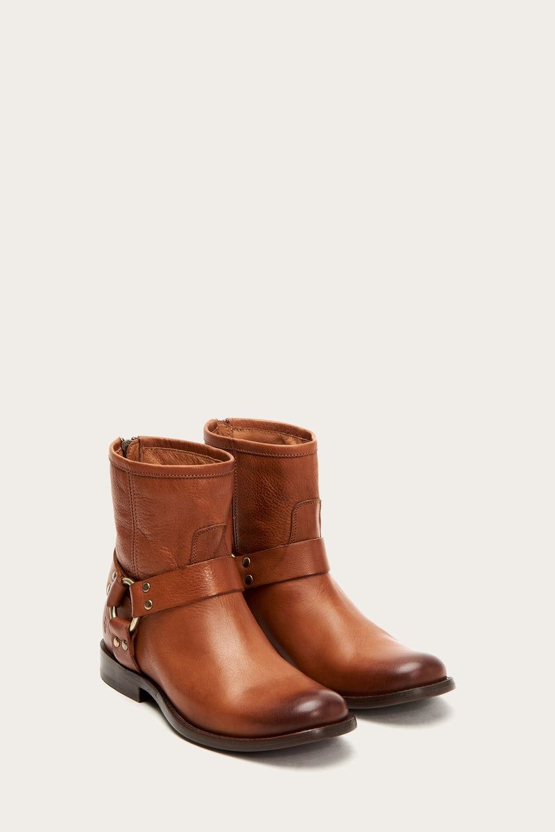 Frye women's phillip outlet harness boots