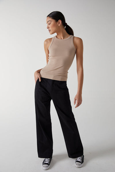 Velvet Cruz05 Modal Rib tank top in Nude
