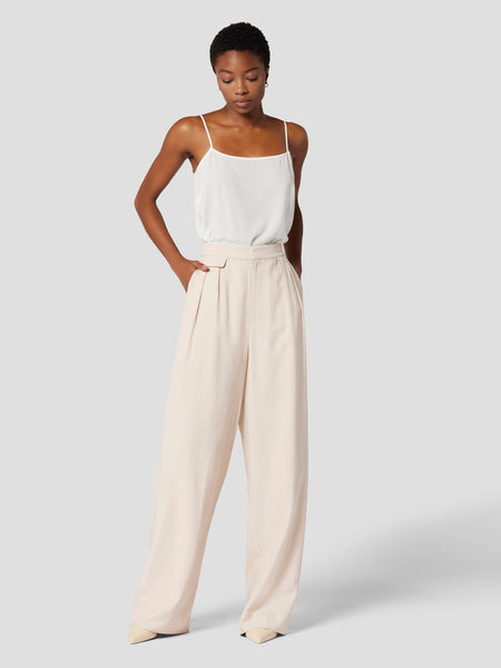EQUIPMENT Clement Drapey Trouser in Shifting Sand