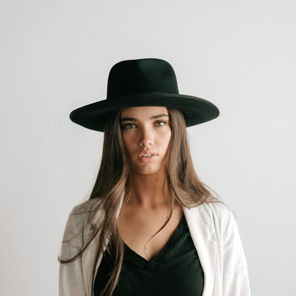Gigi Pip Monroe Rancher hat in Black
