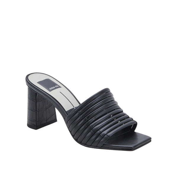Dolce Vita Priana Multi Strap Heel in Black