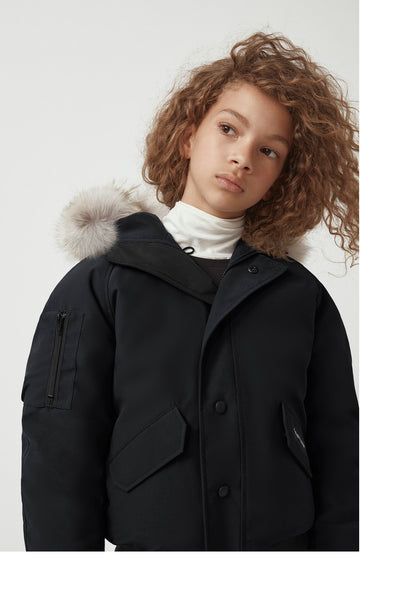 Canada Goose Youth Rundle Bomber - Black