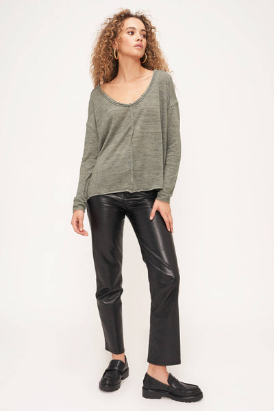 Project Social T Get Up & Go Long Sleeve in Willow Ash