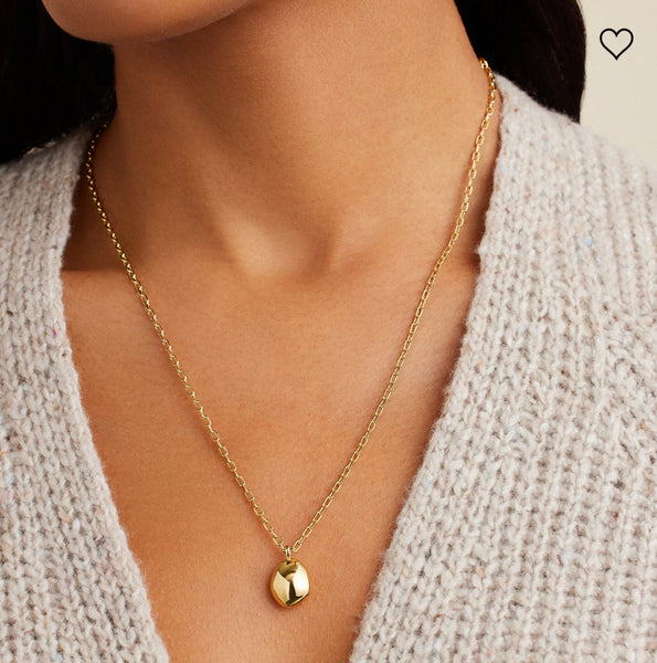gorjana Preston Pendant Necklace in Gold