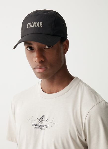 COLMAR Unisex Cap with Transfer Print - Black