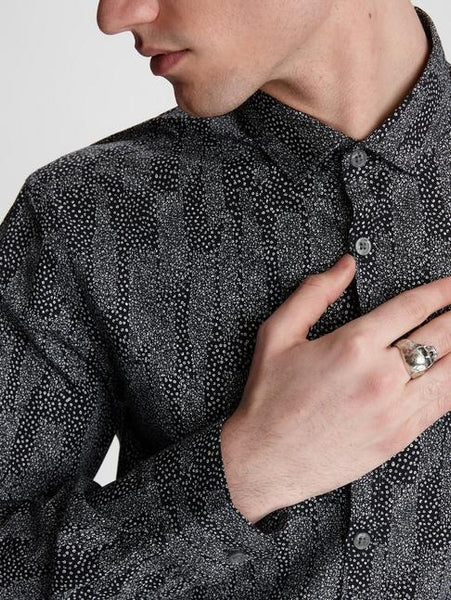 John Varvatos FULTON SPORT SHIRT Black