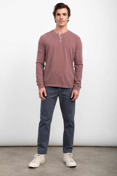 Rails Men's Skhi Henley - Brick