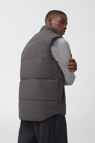 Canada Goose Men's Garson Vest Black Label - Coastal Grey