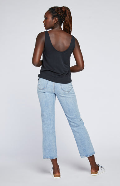 Gentle Fawn Leone Super Soft Modal Tank top in Carbon
