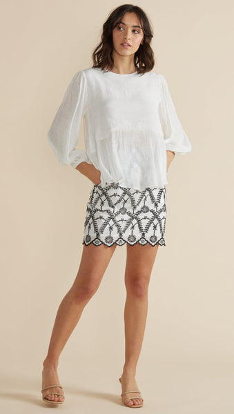 MINKPINK Angelo Blouse in White