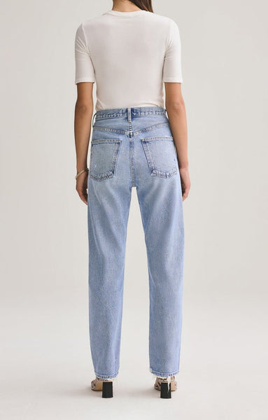 AGoldE 90's Mid Rise Loose Fit Jean in Captured
