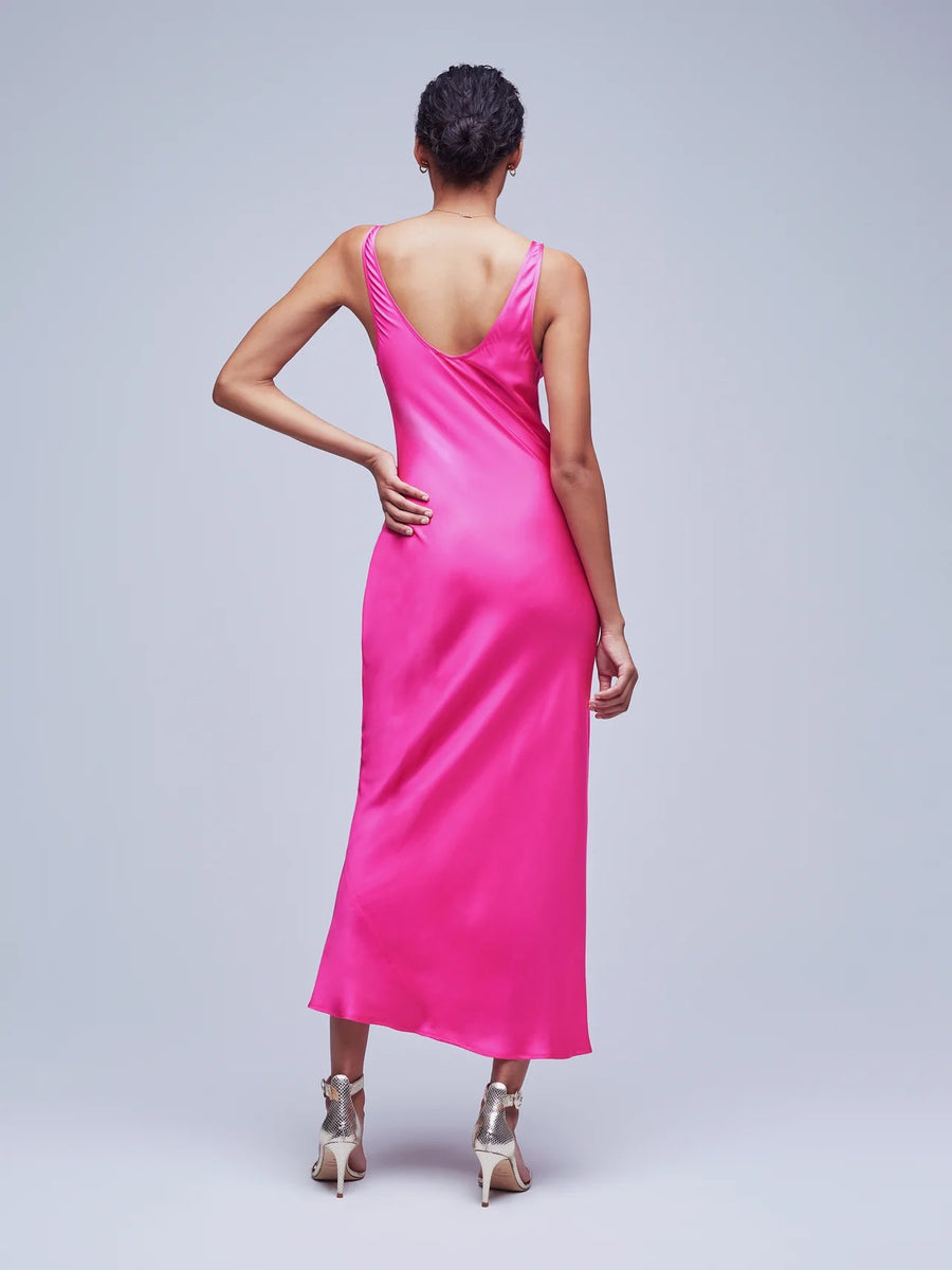 Summer Pink Slip Dress