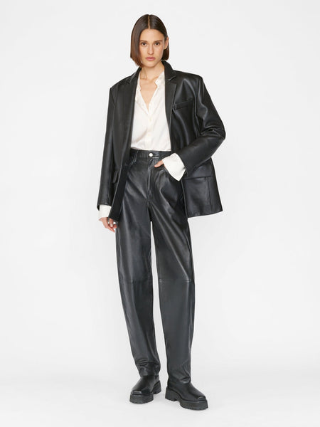 FRAME The Standard Silk Stretch Shirt in Off White