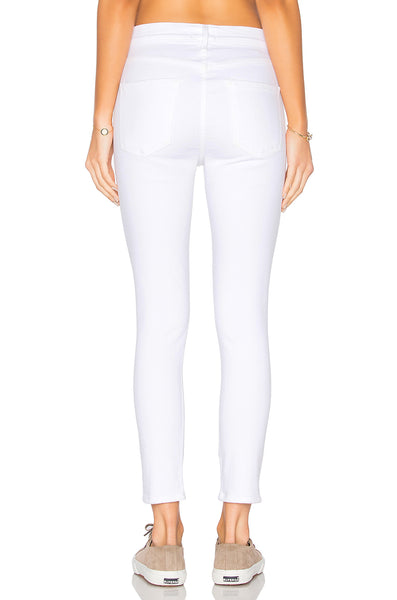AGoldE Sophie Shoreline Destruct in White