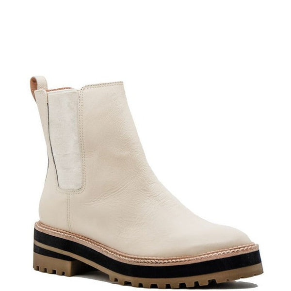 Kaanas Pontevedra Chelsea boot in Ivory